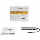 StarTech.com Docking Station HDMI, 1x USB C 3.0, 1x RJ-45, Negro