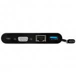 StarTech.com Docking Station USB C de 1 Puerto, 1x VGA, 1x RJ-45, Negro - Imagen adicional 3