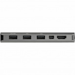 StarTech.com Docking Station USB C, 3x USB 3.1, 1x HDMI, 1x Mini DisplayPorts, Negro/Plata - Imagen adicional 3