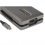 StarTech.com Docking Station USB-C, 1x USB 3.0, 1x HDMI, 1x RJ-45, Gris - Imagen adicional 1