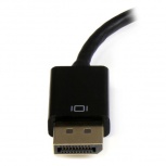 Startech.com Convertidor de Video DisplayPort Macho - HDMI Hembra, 15cm, Negro