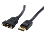 StarTech.com Cable DisplayPort Hembra- DisplayPort Macho, 90cm, Negro