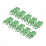 StarTech.com Acoplador de Fibra Óptica DUPLEXLCAPCNOF, 2 Conectores, LC/APC, Monomodo