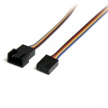 StarTech.com Cable de Poder Molex (4-pin) Macho - Molex (4-pin) Macho, 30cm, Multicolor