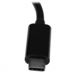 StarTech.com Hub USB C 3.0 Macho - 3 USB A/1x RJ-45 Hembra, 5000 Mbit/s, Negro - Imagen adicional 2