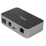 StarTech.com Docking Station HB31C2A1CGS USB-C, 2x USB 3.0, 1x USB-C, 1x RJ-45, Gris - Imagen adicional 1