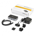 StarTech.com Docking Station HB31C2A1CGS USB-C, 2x USB 3.0, 1x USB-C, 1x RJ-45, Gris - Imagen adicional 4