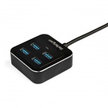 StarTech.com Hub USB-C de 4 Puertos, 10.000 Mbit/s, Negro - Imagen adicional 2