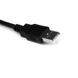 StarTech.com Cable USB A Macho - DB9 Macho, 31cm, Negro