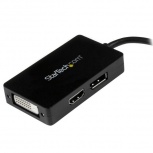 StarTech.com Adaptador Mini DisplayPort 1.2 Macho - DVI/HDMI/DP, Negro - Imagen adicional 1