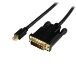 StarTech.com Cable DisplayPort MDP2DVIMM3BS Mini DisplayPort 1.2 Macho - DVI-D Macho, 2560x1600, 91cm
