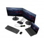 StarTech.com Docking Station USB 3.0 C para Laptops, 2x USB A, 2x USB C,  Negro