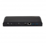 StarTech.com Docking Station USB 3.0 C para Laptops, 2x USB A, 2x USB C,  Negro