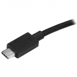 StarTech.com Adaptador USB-C Macho - 3x DisplayPort Hembra, Negro