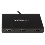 StarTech.com Convertidor DisplayPort - 3x HDMI, Hub MST DP 1.2, Negro - Imagen adicional 2