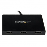 StarTech.com Convertidor Mini DisplayPort - 3x HDMI, Hub MST, Negro - Imagen adicional 2