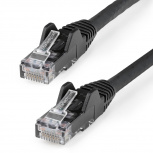 StarTech.com Cable Patch Cat6 UTP Blindado RJ-45 Macho - RJ-45 Macho, 90cm, Negro
