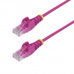 StarTech.com Cable Patch Cat6 UTP RJ-45 Macho - RJ-45 Macho, 50cm, Rosa