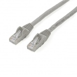 StarTech.com Cable Patch Cat6 UTP sin Enganches RJ-45 Macho - RJ-45 Macho, 2 Metros, Gris