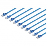 StarTech.com Cable Patch Cat6 UTP sin Enganches RJ-45 Macho - RJ-45 Macho, 4.6 Metros, Azul - 10 Piezas
