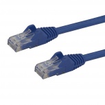 StarTech.com Cable Patch Cat6 UTP sin Enganches RJ-45 Macho - RJ-45 Macho, 30cm, Azul