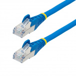 CABLE ETHERNET CAT6A LSZH DE 15CM 10GB S-FTP POE 100W AZUL
