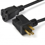 StarTech.com Cable de Poder NEMA 5-15P Macho - 2x NEMA 5-15R Hembra, 91 cm, Negro