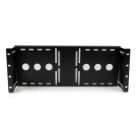 StarTech.com Soporte de Montaje RKLCDBK para Rack 4U, Acero Inoxidable 