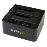 Startech.com Dock USB 3.0 y eSATA Copiadora para 2 Discos Duros, 2.5''/3.5''