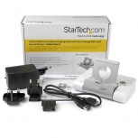 StarTech.com Concentrador USB 3.0 de 3 Puertos, Hub con Puerto de Carga Rápida (2.1A) y Base para Laptops/Tablets, Blanco - Imagen adicional 9