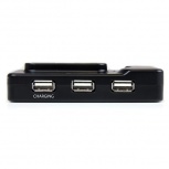 StarTech.com Hub USB, 2x USB 3.0, 4x USB 2.0, 480 Mbit/s, Negro - Imagen adicional 2
