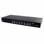 Startech.com Switch KVM, VGA/USB, 8 Puertos, Audio