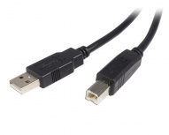 StarTech.com Cable para Impresora USB A Macho - USB B Macho, 5 Metros, Negro