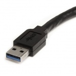 StarTech.com Cable USB Macho - USB Hembra, 10 Metros, Negro