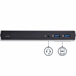 StarTech.com Replicador de Puertos Universal USB 3.0 para Laptop con DVI Doble y Ethernet Gigabit con Adaptadores HDMI VGA - Imagen adicional 2