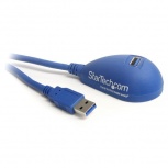 Startech.com Cable de Extensión USB 3.0 A Macho - USB A Hembra, 1.5 Metros, Azul