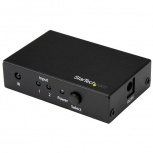 StarTech.com Switch Conmutador HDMI de 2 Puertos, Negro