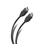 Steren Cable con Conectores Niquelados HDMI Macho - HDMI Macho, 1080p, 90cm, Negro