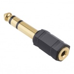 Steren Adaptador de Audio 3.5mm Macho - 6.35mm Hembra