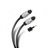 Steren Cable Toslink Macho - Toslink Macho, 3 Metros, Negro