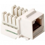 Steren Jack de Red de 8 Contactos Cat6, RJ-45, Blanco