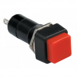 Steren Switch Push Boton Cuadrado AU-106, 3 Amperes, 2 Terminales