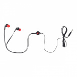 Steren Audífonos Intrauriculares AUD-329, Alámbrico, 1.2 Metros, 3.5mm, Rojo/Negro - Imagen adicional 1