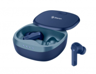 Steren Audífonos Intrauriculares con Micrófono AUD-7800, Inalámbrico, Bluetooth, Cancelación de Ruido, USB-C, Azul