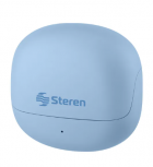 Steren Audífonos Intrauriculares con Micrófono AUD-7840, Inalámbrico, Bluetooth, Cancelación de Ruido, Azul - Imagen adicional 3