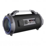 Steren Bocina Portátil BoomBox, Bluetooth, Inalámbrico, 20W RMS, USB, Negro