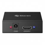 Steren Divisor de Video con Amplificador HDMI, 2 Puertos