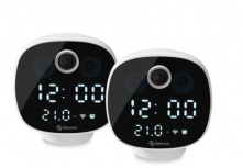 Steren Kit de Vigilancia CCTV-214 de 2 Cámaras CCTV Domo WiFi