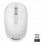Mouse Steren COM-5770, Inalámbrico, Óptico, 800DPI, RF Inalámbrico/Bluetooth, Blanco