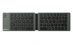 Teclado Steren COM-672 TKL, Inalámbrico, RF Inalámbrico, Gris, Español